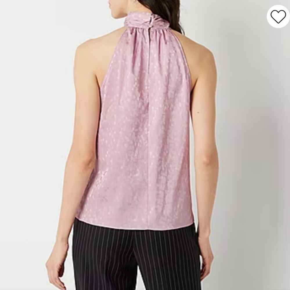 Worthington Sleeveless Halter Neck Top - Picture 3 of 6